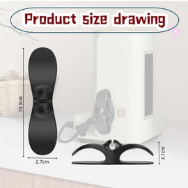 6 PCS Cord Organizer for Kitchen Appliances,Wrap Holder Cable Organizer for Home Appliances(Black, White, Grey)