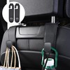 Pack of 4 Car Hooks, Portable Car Seat Hooks, Car