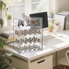 Clear Acrylic Miniature Storage Case Stackable Miniature Carrying Case for