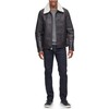 Dockers Men's James Dean Faux Leather Jacket with Removable Sherpa