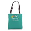 Funny Flowers Graphic I Don't Even Fold Laundry Saying Tote