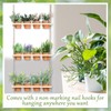 FillTouch 3 Tiered Hanging Herb Planters Hanging Herb Garden Wall