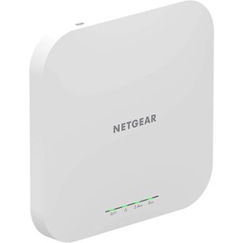 Netgear WAX610-100JPS Netgear Wireless LAN Access Point, WiFi 6 (1201+574 Mbps), Cloud Management Supported, For Corporations, Multi-Giga, PoE+ Power Supply, 5 Year Warranty