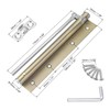 sourcing map 2 Pcs 195mm/7.68" Spring Door Closer, Stainless Steel