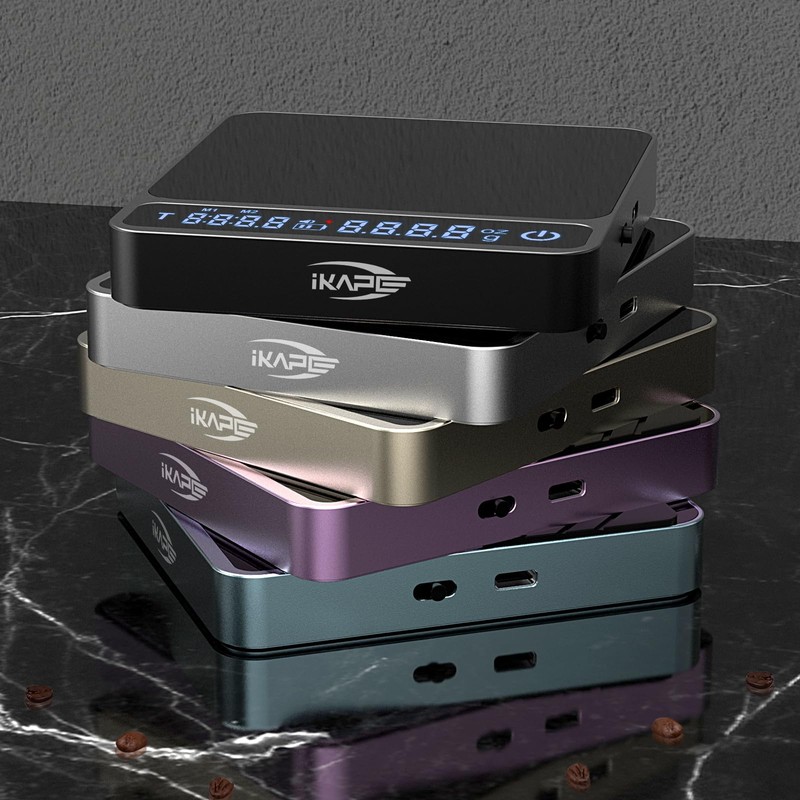 IKAPE Digital Coffee Scale, Premium Aluminium Espresso Scales with Timer,