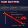 CZJCGD 10 Inch 15 LED Red Trailer Tail Brake Light