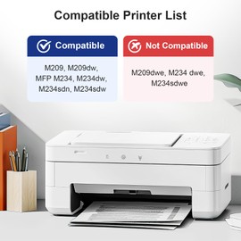 INKCLOUD 134X Black High Yield Toner Cartridge with Chip and Upgrade Device Replacement for HP134X W1340X Toner 134A W1340A Compatible with Laser M209 M209dw Laser MFP M234dw M234sdw Printer 2-Pack