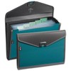 Snopake A4 Zeon Turquoise 6-Part Expanding Organiser [Ref: 15893]