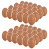 MIVIDE 40 Pack Wooden Fake Eggs, 2.36 inch Wooden Eggs,