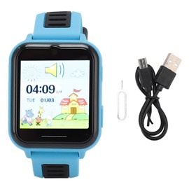 Kids Smart Watch with 14 Games Music Video Camera Alarm Clock Touchscreen Multipurpose Electronic Watch for Aged 4‑12 Blue