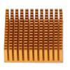 8Pcs Cooling Fins Aluminum Alloy Power Radiator Slotted Heatsink for