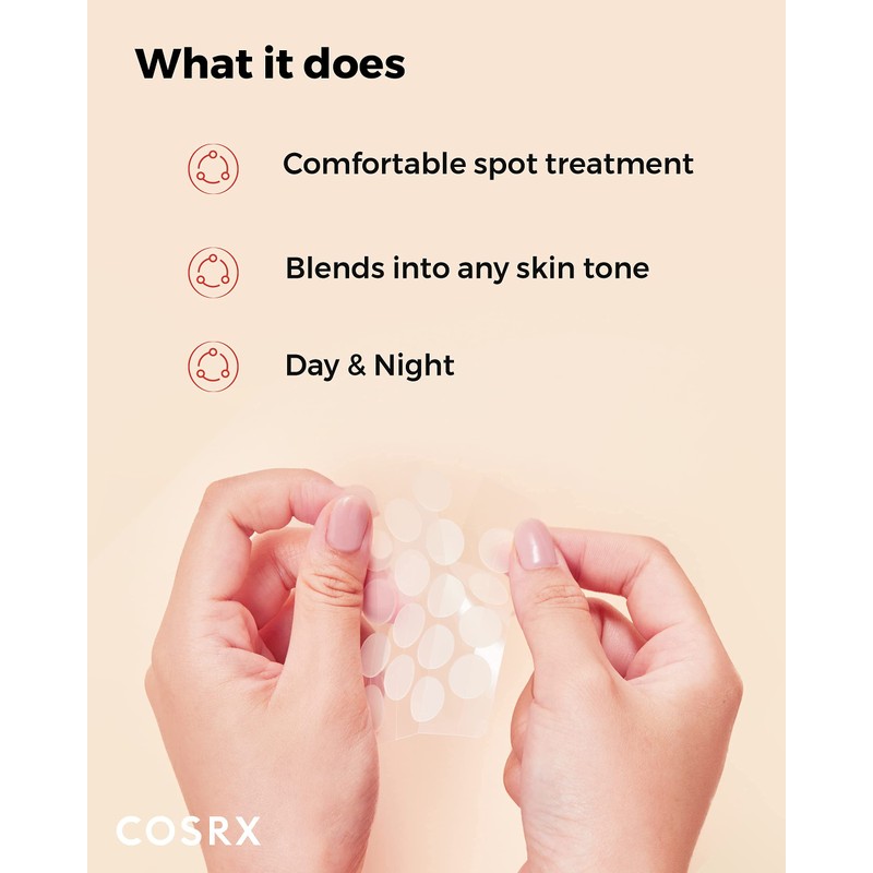 COSRX Master Patch Basic Value Pack, Overnight Acne Patch Hydrocolloid,