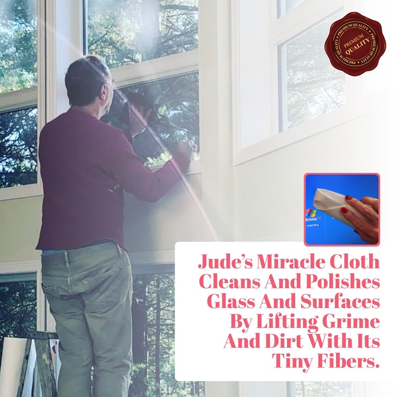 Jude's Miracle Car Cloth - 2 Pack Grey - LINT-Free!