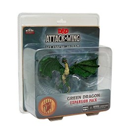 Wizkids Dungeons and Dragons Attack Wing Expansion Dragon Board Game (Green)