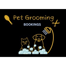  Pet Grooming Bookings: Service and Client Records Log