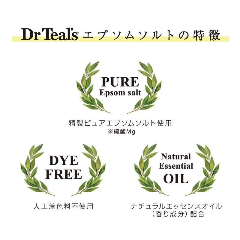 Dr Teal's Fragrance Epsom Salt Lavender Bath Salt, 15.9 oz