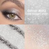 BelleVive Glitter Eyeshadow, Light Eyeshadow, Pressed Glitter Eyeshadow, Glitter Matte