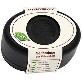 Spa Vivent Unicorn Liquid Wood Soap Box Small Velvet Black