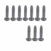 Eagle Model 3x15mm Titanium Screw, Pan Tapping Screw (10) 150-TR315T