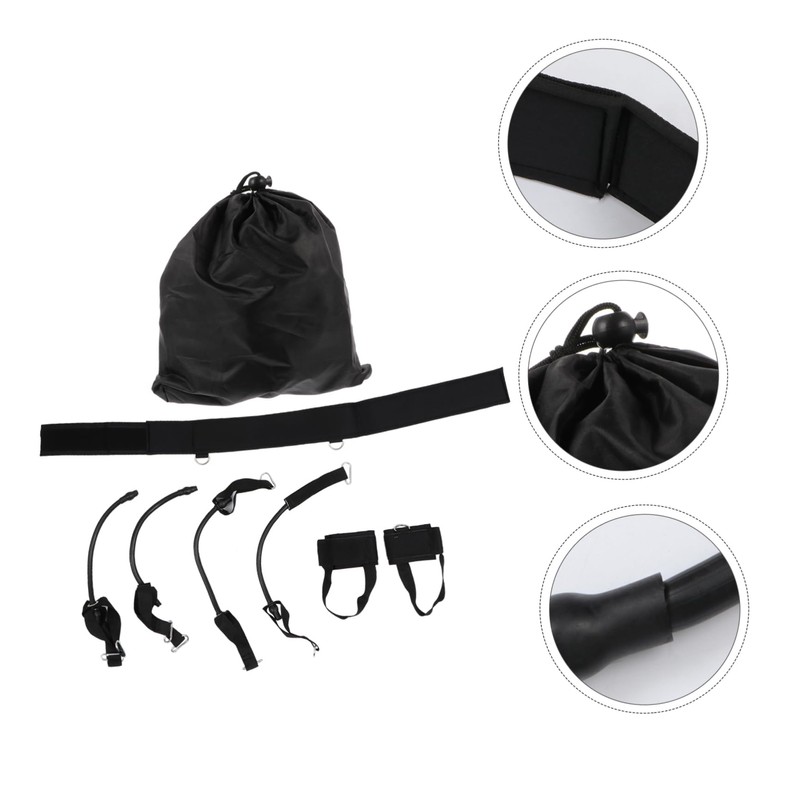 Kisangel 1set Vertical Jump Trainer Resistance Bands for Leg Strength