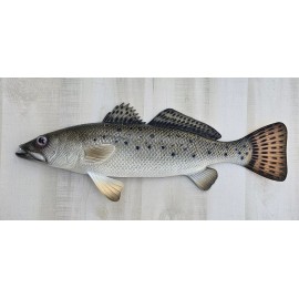Sea Trout Hand Painted 28" Replica Wall Mount Sculpture Game Fish Salt Water