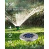 UFOND 12 Pack Solar Ground Lights，Outdoor Waterproof LED Gardenlight, Disklights