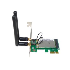 - Adapter Mini PCI Express to PCI Express + Mini PCI Express Card (PCIe or PCI-E) WiFi 802.11n - Chipset Ralink RT2700E - by Computer District