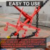 AAIN Ratchet Chain Load Binder 5/16"-3/8" with 2 Grabs,5,400 lbs.