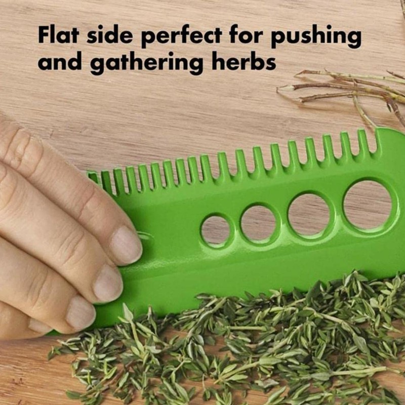 Green Leaf Herb Stripper,Vegetable Herb Eliminator Comb Kitchen Herb Leaf