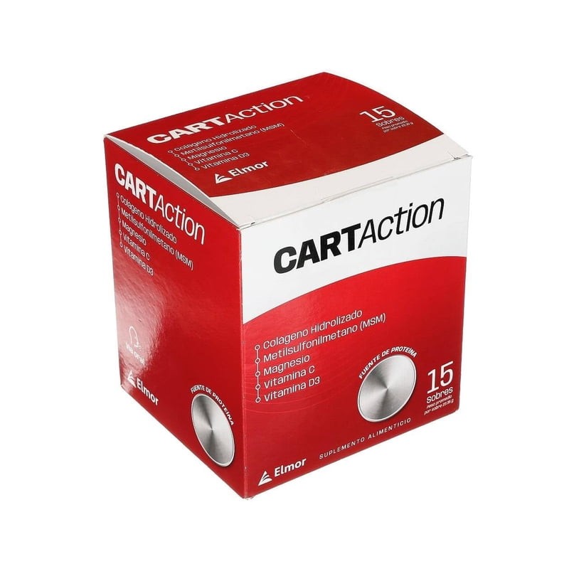 Suplemento Alimenticio Cartaction 15 Sobres de 23.35 g