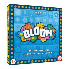 Game Factory 646078 Bloom, Tile Game with Numbers, Family Game from 8 Years, for 2-5 Players, Board Game, Board Game