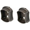 TAG Hardware Wardrobe Closet Rod Concave Shape with End Supports