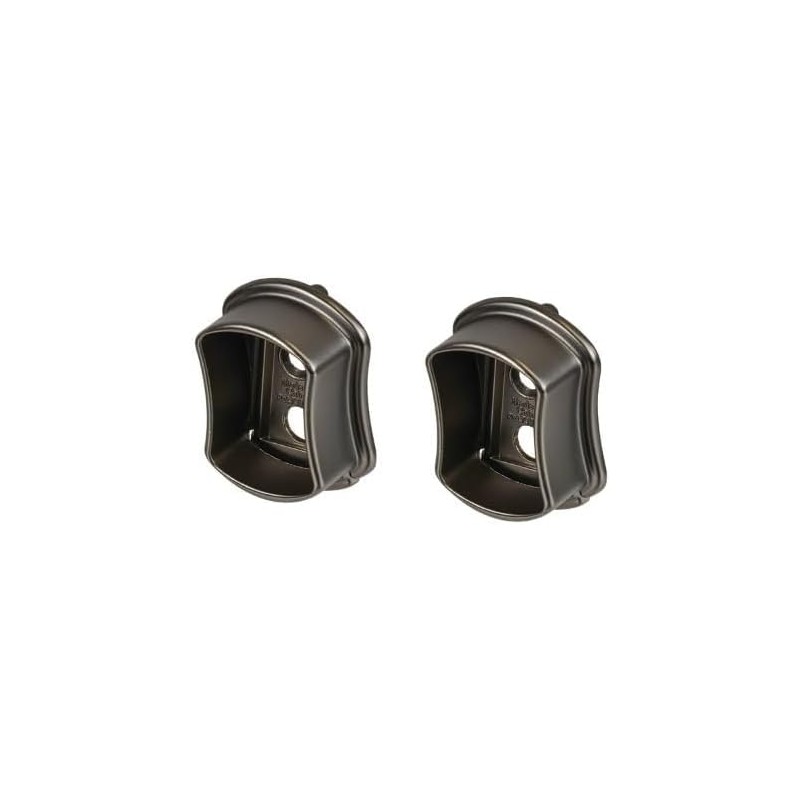 TAG Hardware Wardrobe Closet Rod Concave Shape with End Supports