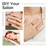 Modelones Nail Tips, Pre-shaped Full Cover Fake Nails Soft Gel
