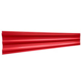 RecPro Mesa Metal Aluminum RV & Trailer Siding 8" x 72" | S Lock Design | Resists Corrosion & Cracking | Lightweight (1, Victory Red)