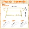 Geosar 32 Pack Wire Buffet Rack Stand Folding Chafing Stand