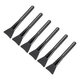 MECCANIXITY Silicone Epoxy Brushes Black Applicator DIY Brush for Making Epoxy Tumbler, Pack of 6
