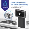 AQUADE Overflow Sink with Rectangular Overflow Hole 63 x 38