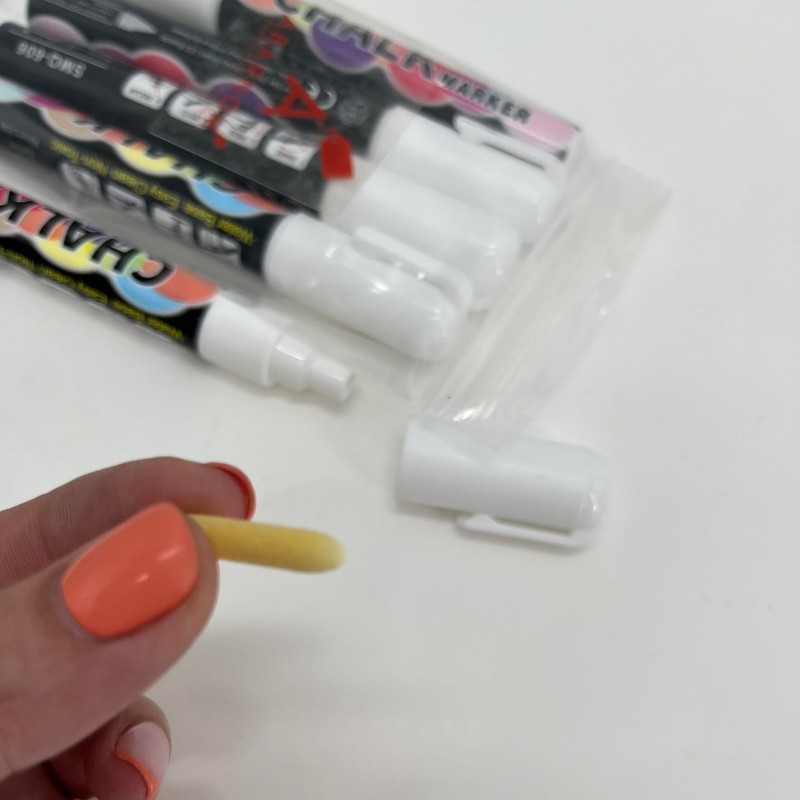 Liquid Chalk Markers [Pack of 5] for Business: Liquid Chalk