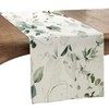 Aitsite Table Runner Spring Green Table Runner Eucalyptus Table Runner