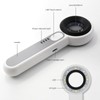 60X Handheld Magnifier with UV&LED Lights Jeweler Loups Magnifying Glass