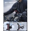 Lamicall Motorcycle Phone Mount Holder - [Dual Vibration Dampener] [Upgrade