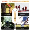 TISUR Titanium Emergency Whistle,EDC Safety Whistles Necklace Loud up to