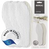 BERGAL COTTON 3 Pairs Soft Thin Barefoot Soles 100% Cotton