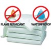 ComfortCare, Waterproof, Wipe Cean and Flame Reatardant, Fully Fitted, Mattress