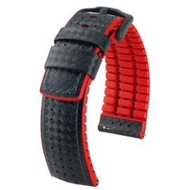 HIRSCH Men's Performance Watch Strap Model Ayrton 24mm, Strap.