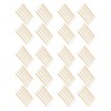 100pcs Eyeliner Brush Disposable Ultra Fine Point Eyeliner Applicator Cosmetic