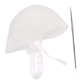 Baluue Hair Coloring Hat Holes and Hooks Hair Dyeing Cap for Barber Shop Salon