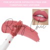 Labial Mate Larga Duración Nude 24 Unidades Favorbeauty Marrón Claro