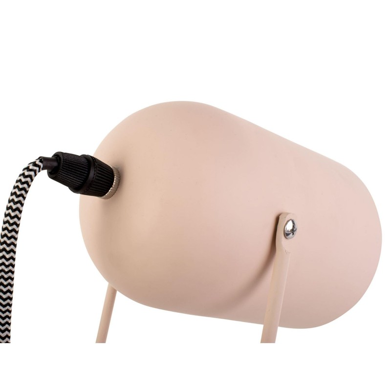 Leitmotiv Enchant Steel Table Lamp Matt Soft Pink Height 30